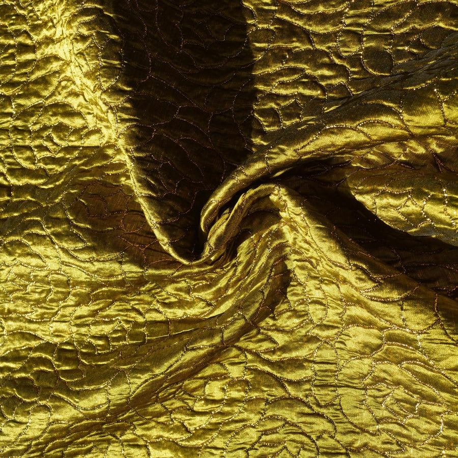Metallic Brocade Fabric | Upholstery Fabric & Home Decor Textile | Curtain, Drapery, Pillow | By the Yard