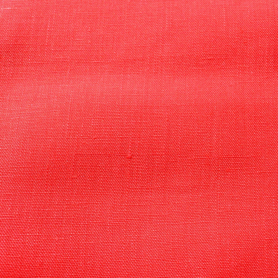 100% Linen Fabric Red 55" Wide Dressmaking Tailoring | By the Yard