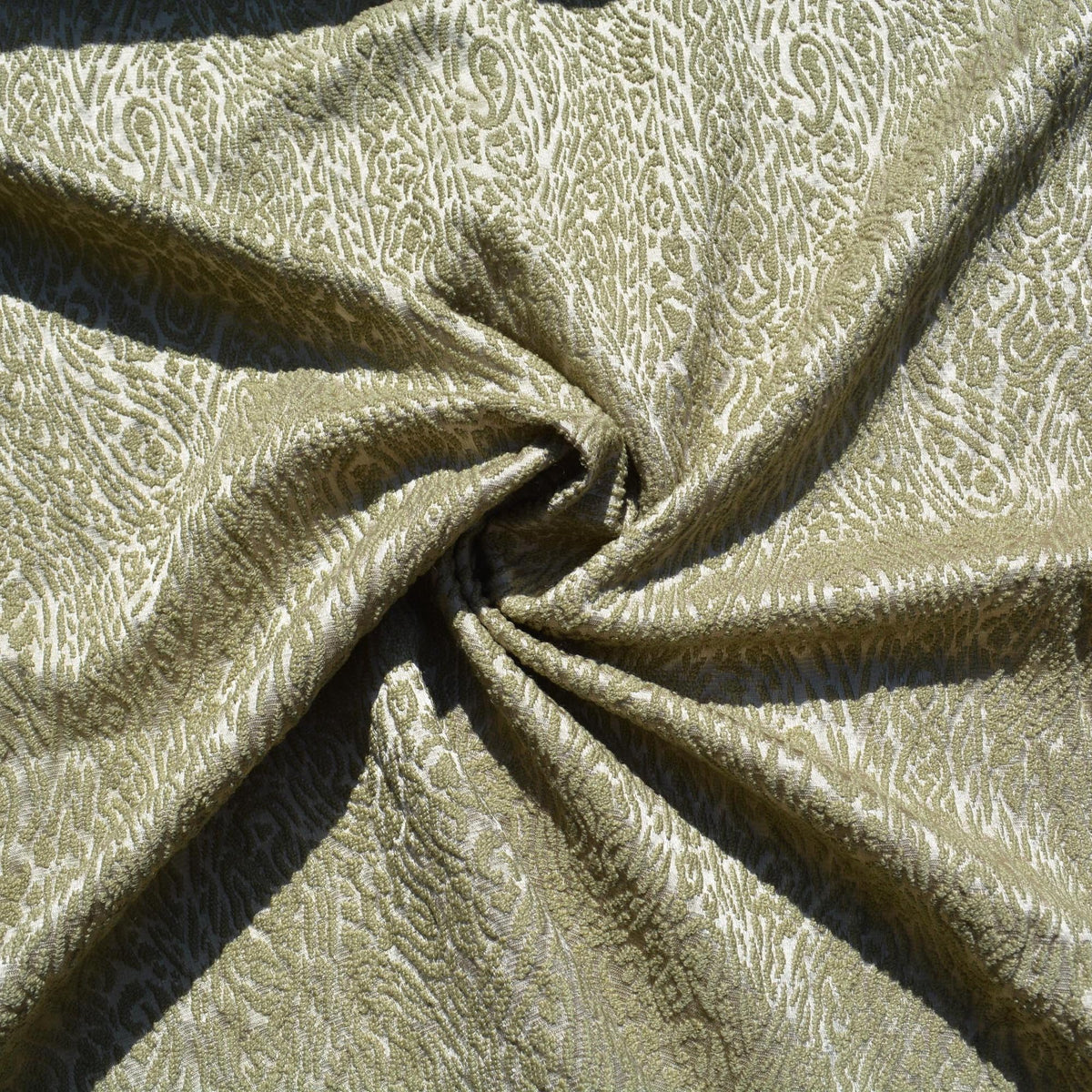 Winter Silk Brocade Fabric | Silk and Wool | Upholstery Fabric & Home Decor Textile | Curtain, Drapery, Pillow | By the 