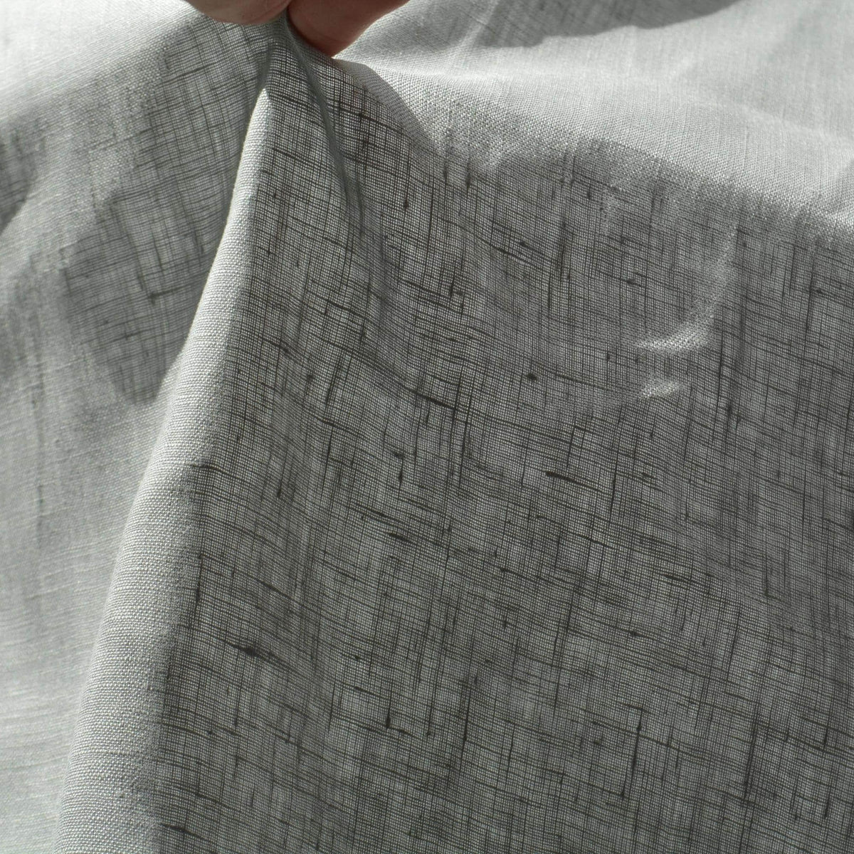 100% Linen Fabric Light gray 53" Wide Dressmaking Tailoring | By the Yard