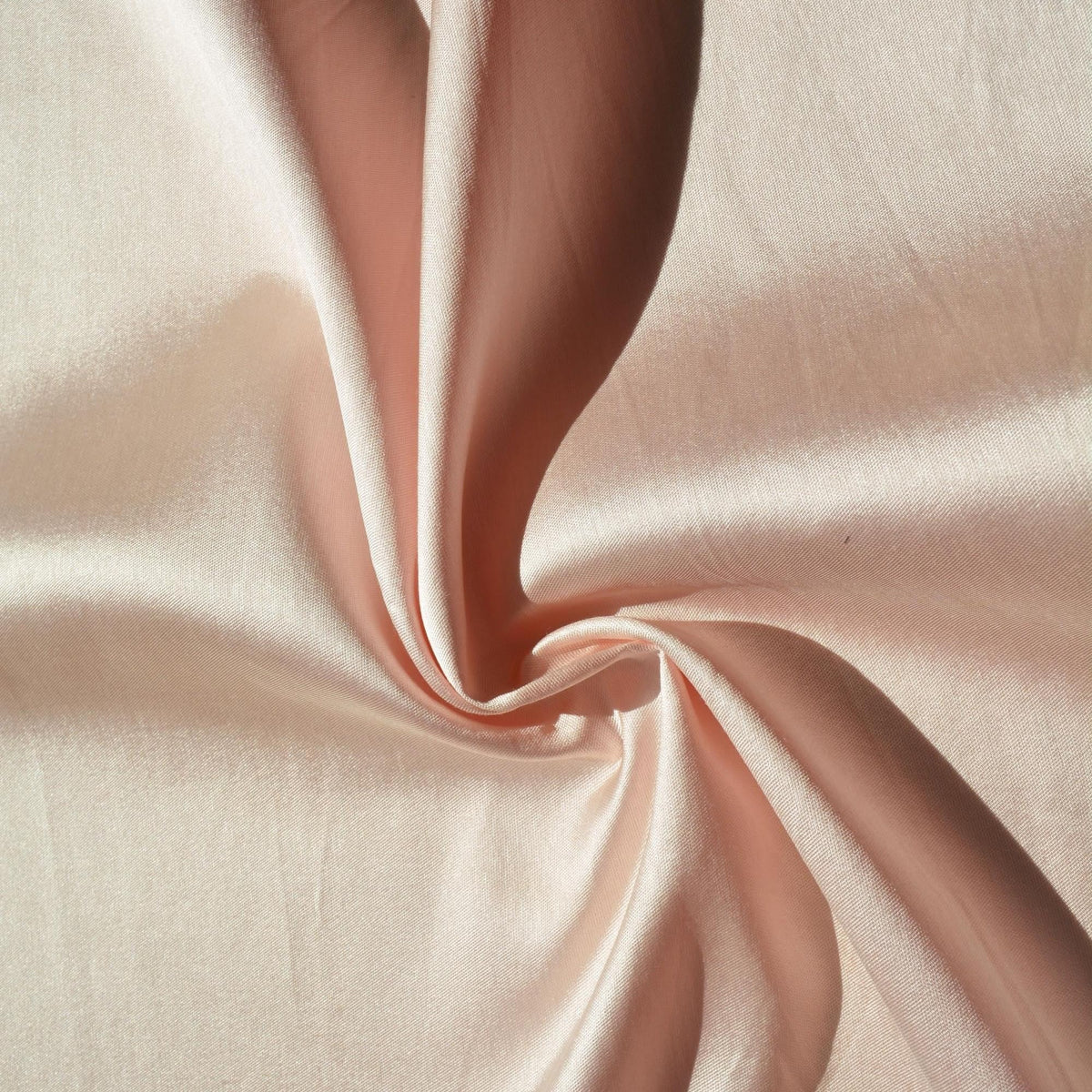 100% Silk Duchess Satin Fabric Light Pink Bridal Heavyweight 54.5 Inch Usable | By the Yard
