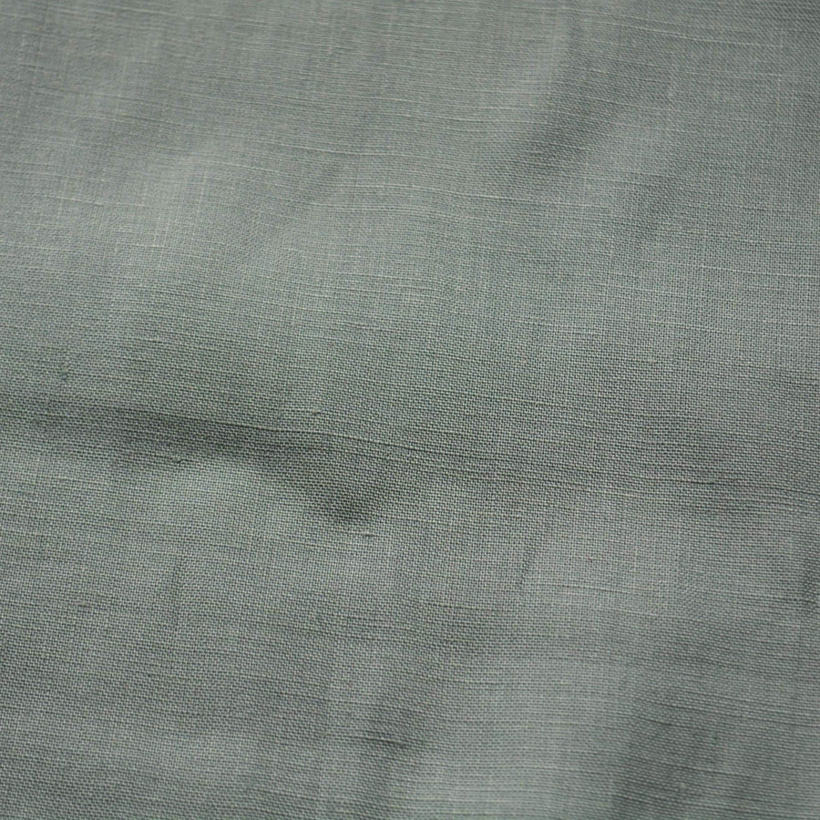 100% Linen Fabric Green 61" Wide Dressmaking Tailoring | By the Yard