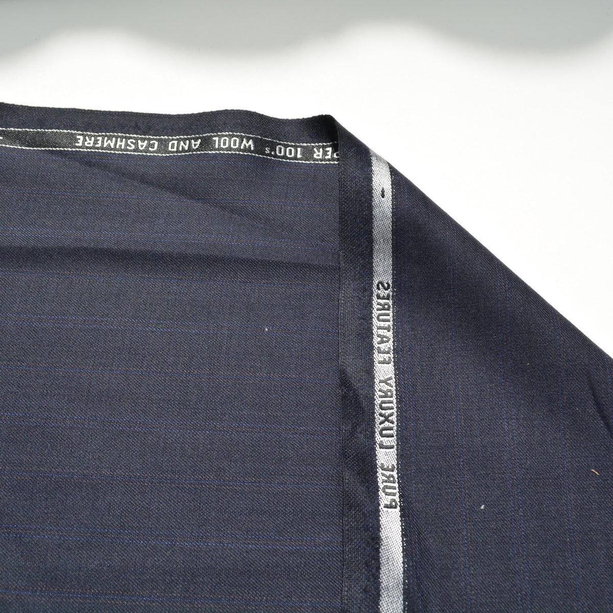 British Cashmere Wool Super 100s Wool Suiting Fabric | made in England | Designer Deadstock | By the Yard