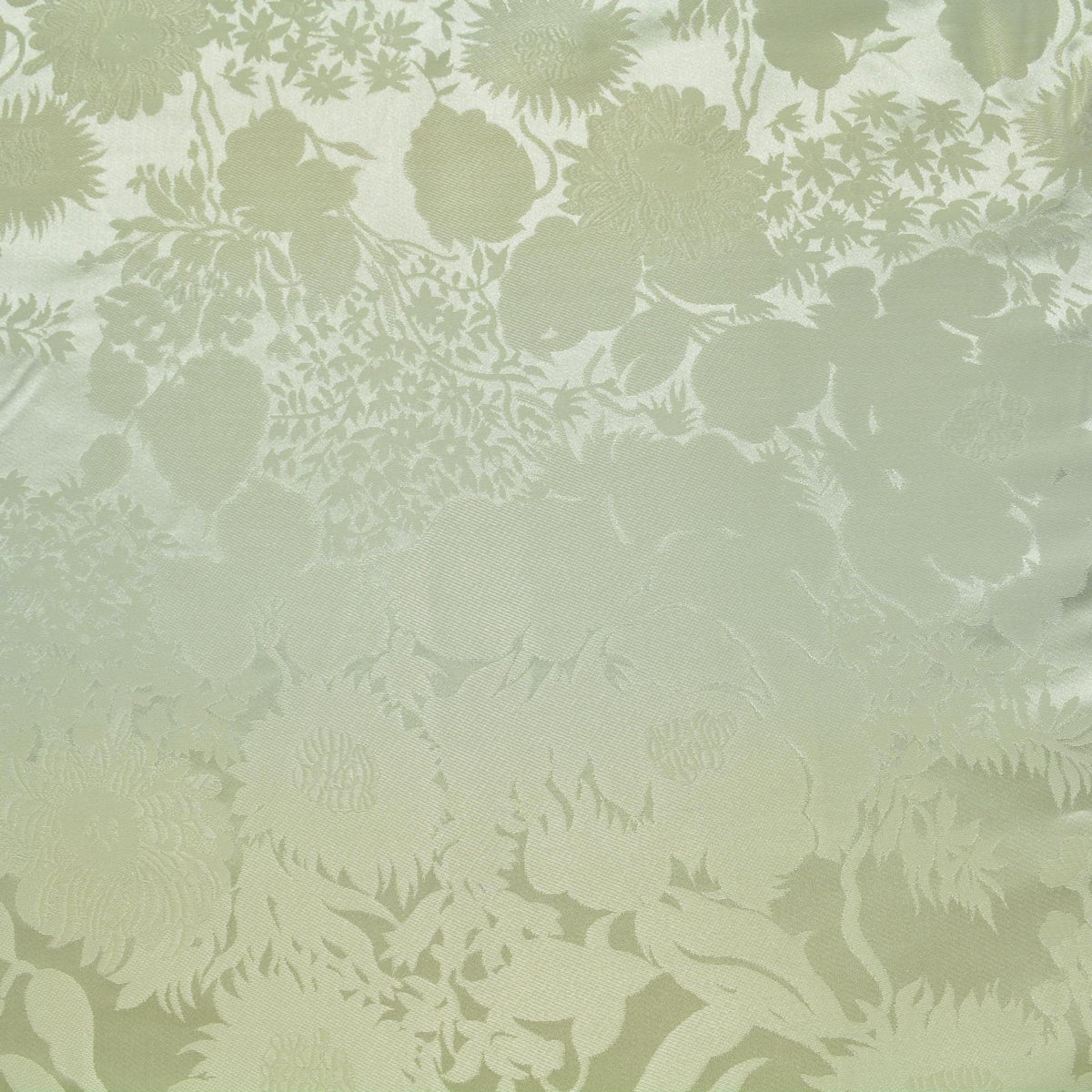 Silk Jacquard Fabric | 100% Silk Floral Pattern, 47.5” | Luxury Bridal & Dressmaking Fabric | By the Yard