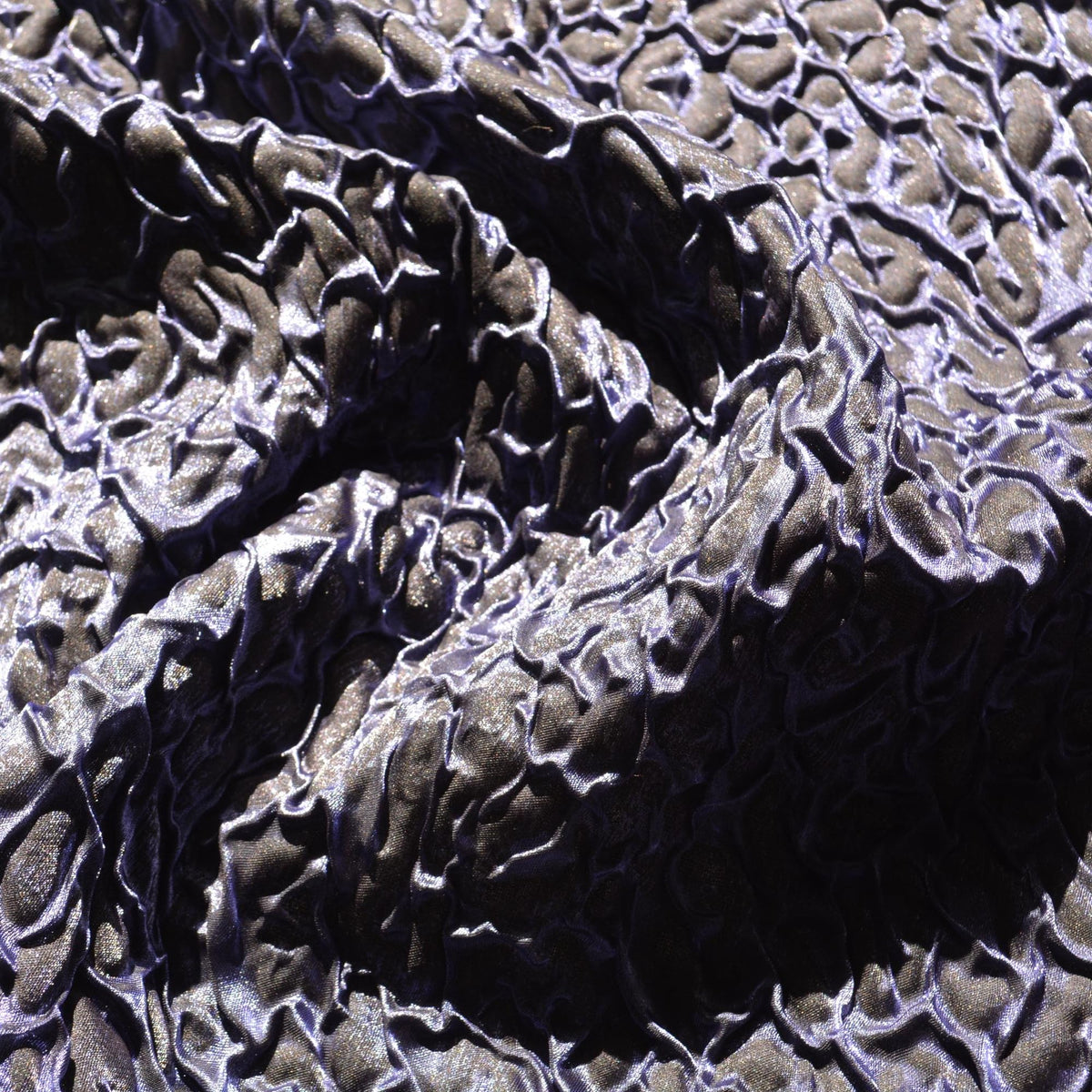 Black and blue Brocade Fabric | Upholstery Fabric & Home Decor Textile | Curtain, Drapery, Pillow | By the Yard