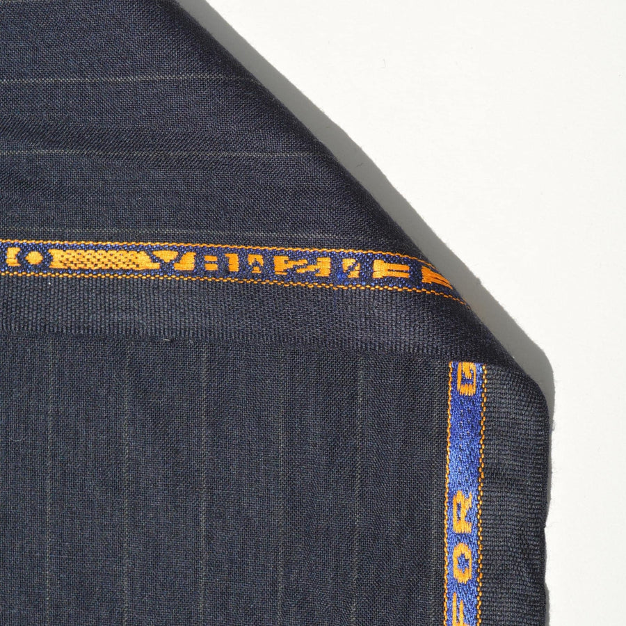British Tasmanian Super 100s Wool Suiting Fabric | Made for Queensway England | Designer Deadstock | By the Yard
