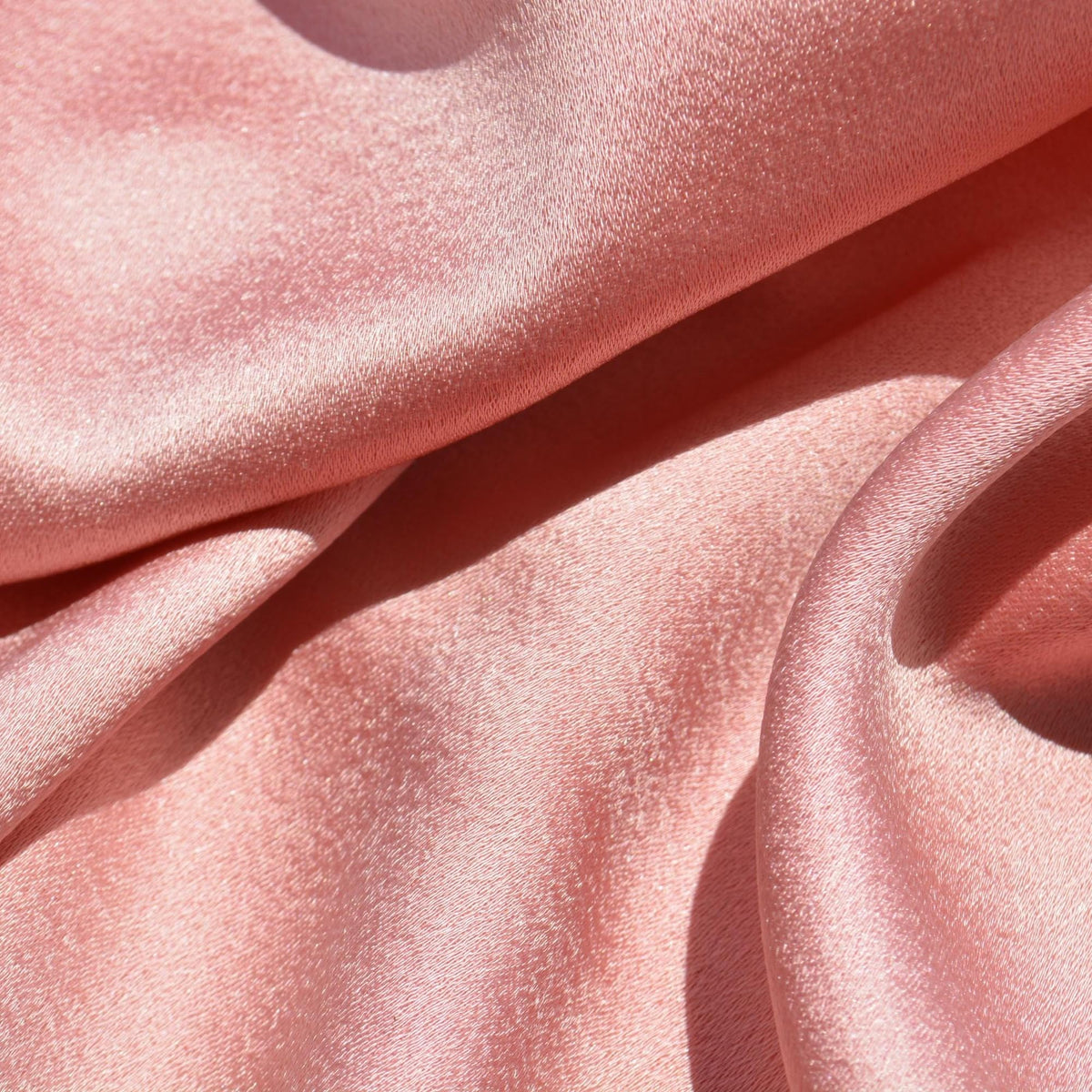 Crepe Back Satin Fabric | Pink Designer Deadstock | Dresses, Blouses, Special Occasion | By the Yard