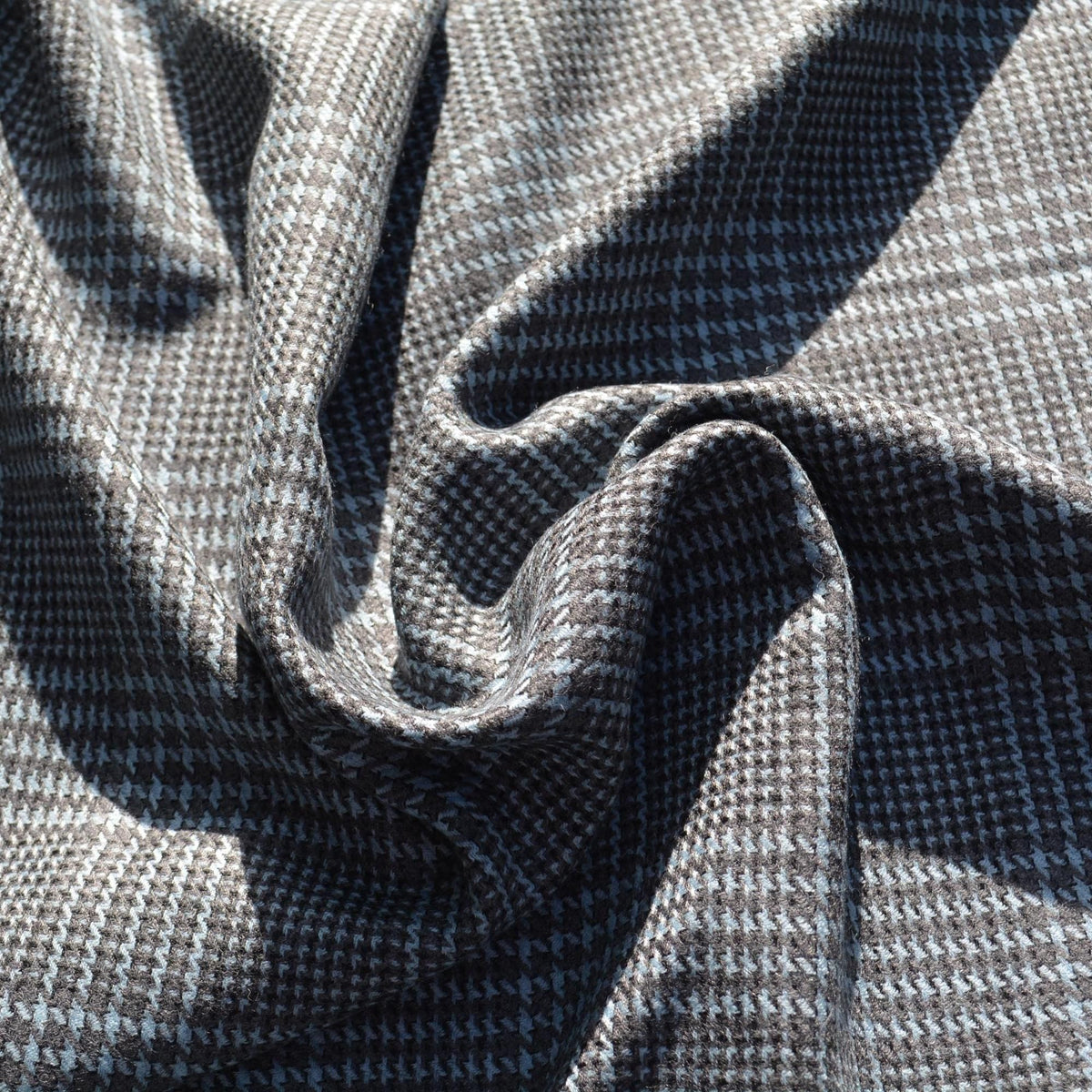 Winter Lightweight Wool Tweed Fabric | 100% Designer Wool, 62" Wide | Luxury Suiting, Jackets, Coats, Apparel Fabric