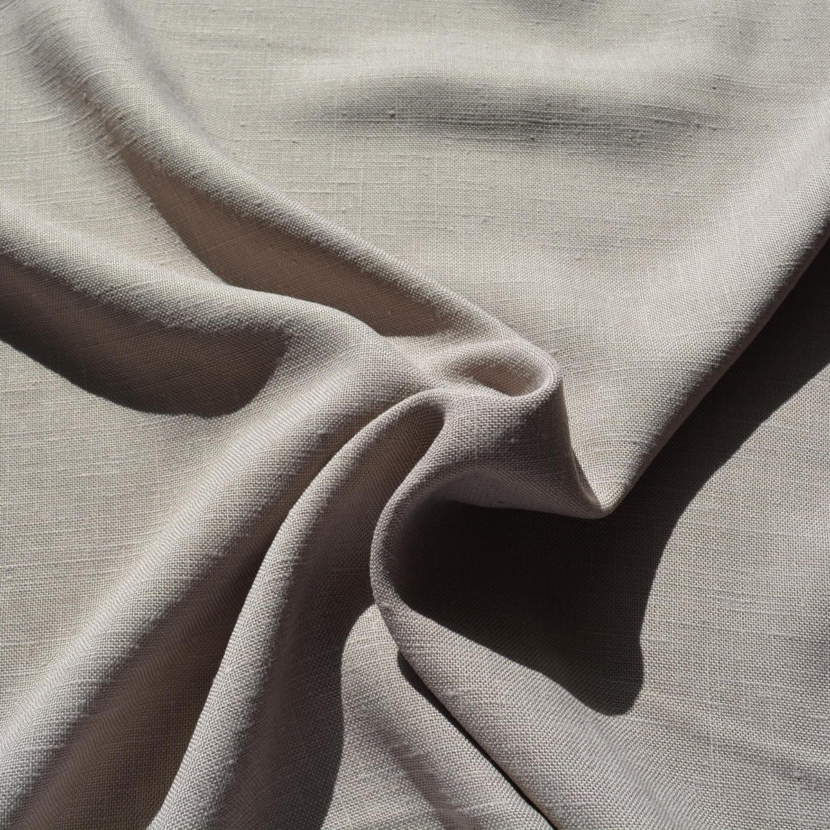 100% Linen Fabric Thick weave Gray thick weave Midweight to heavyweight 60" Wide Dressmaking Tailoring | By the Yard