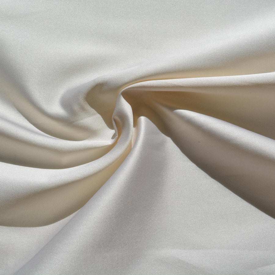 Silk Faille Fabric White 55" Wide Luxury Fabric | By the Yard