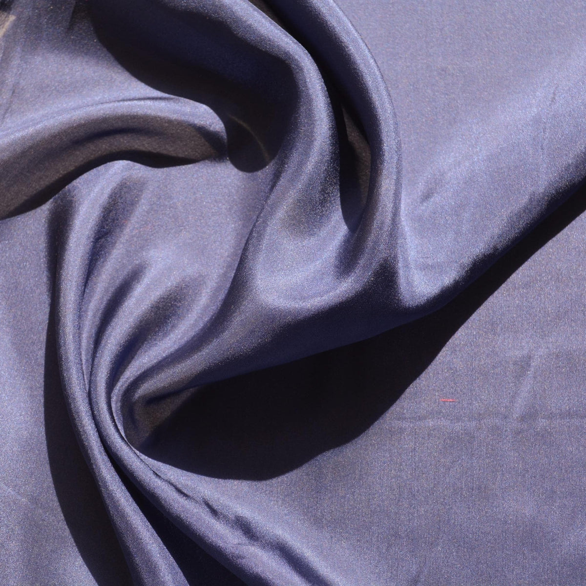 Silk Habotai China Silk Fabric Navy Lightweight 44 Inch Wide | By the Yard