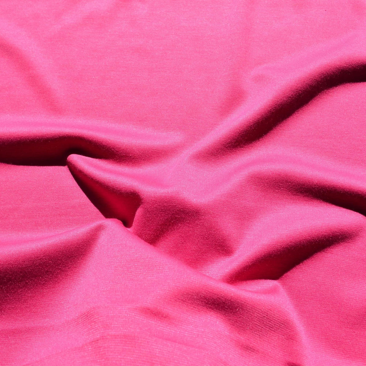Ponte Wool Blend Knit Fabric | Magenta | Designer Yardage |By the Yard
