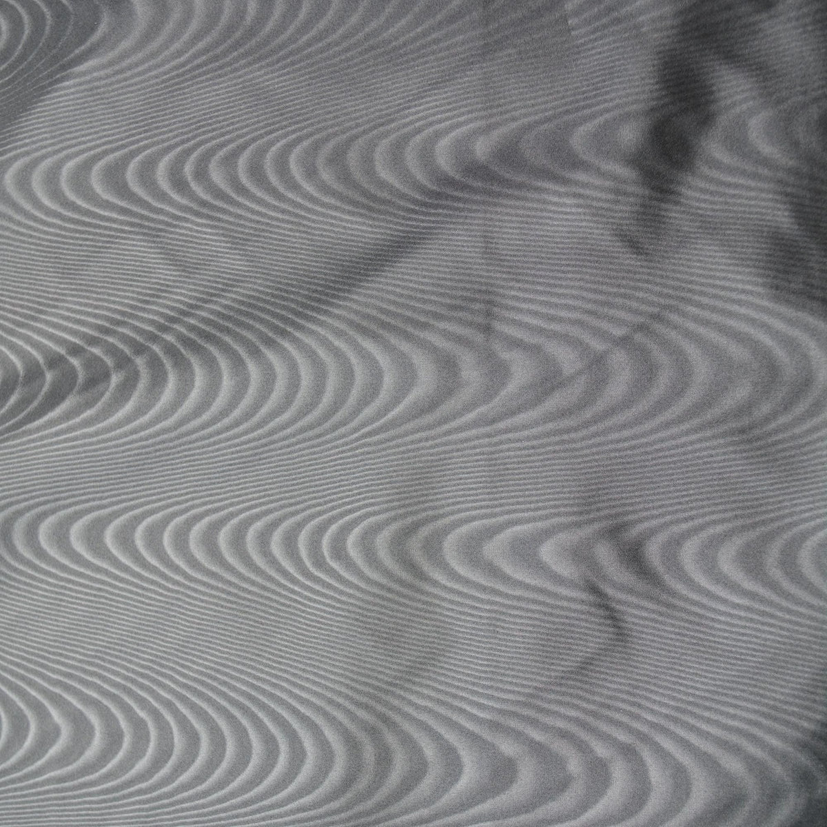 Heavyweight Silk Moiré Taffeta Fabric | Black | 100% Silk Watered Taffeta | By the Yard