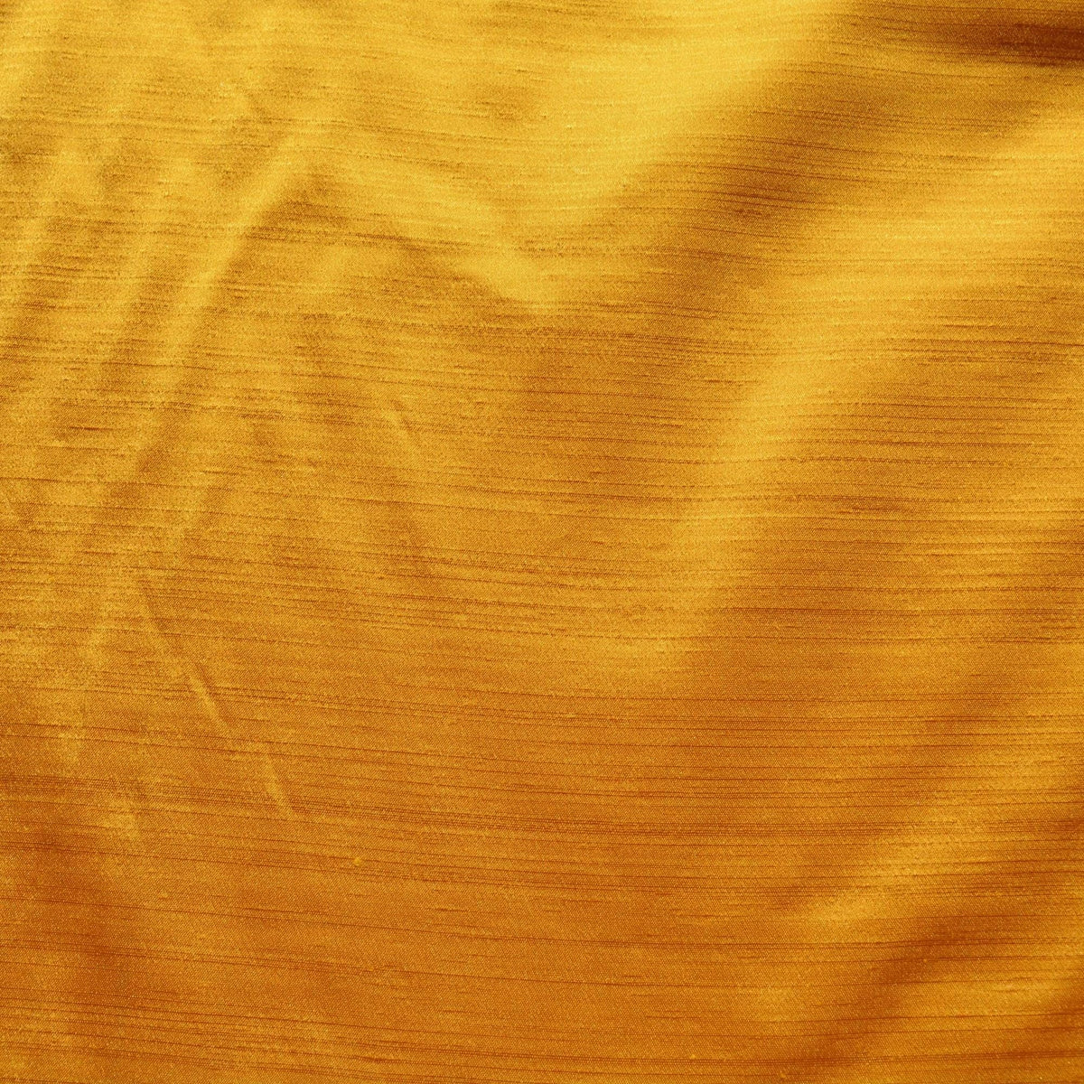 Silk Dupioni Fabric Yellow 56" Wide Luxury Fabric | By the Yard