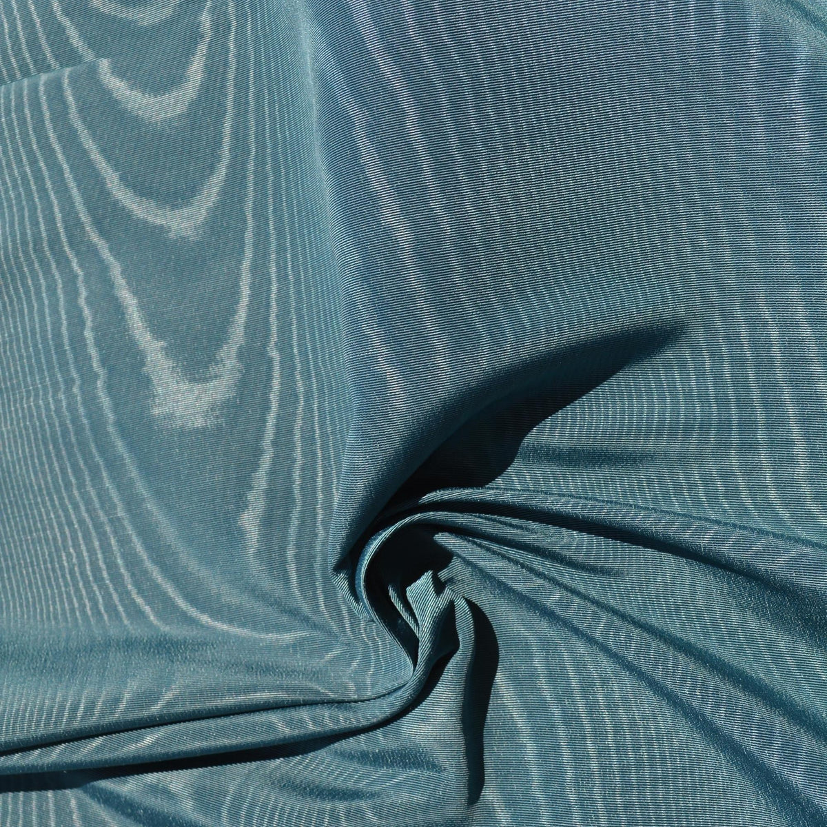 Dark Green Moiré — OEKO-TEX Recycled, 1 Yard