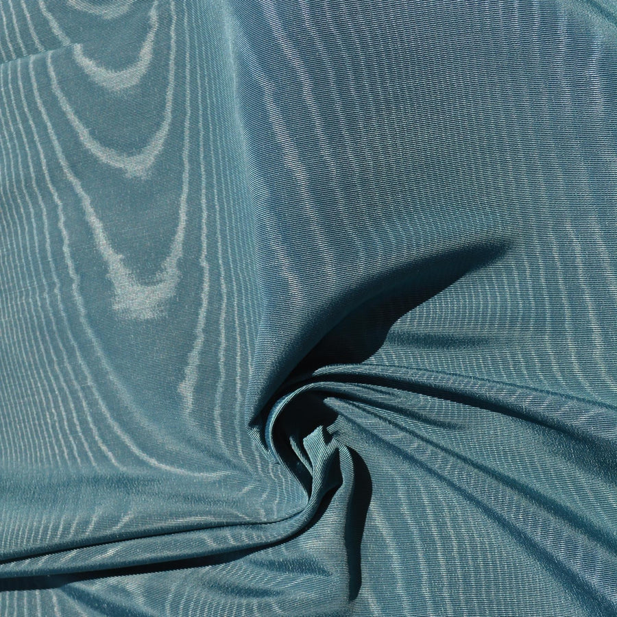 Dark Green Moiré — OEKO-TEX Recycled, 1 Yard