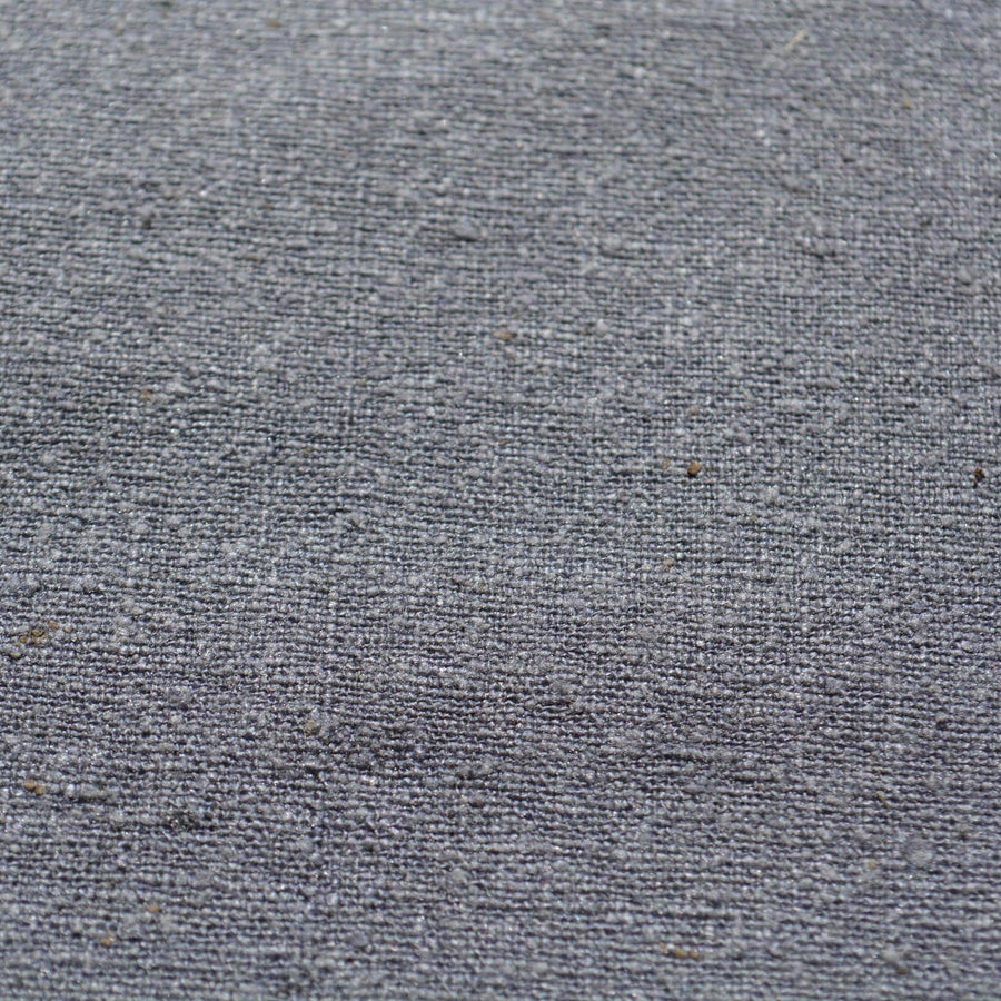 Silk Noil Fabric | 100% Raw Silk Striped Weave, 35.5" Wide | Natural Sustainable Apparel & Sewing Fabric | By the Yard