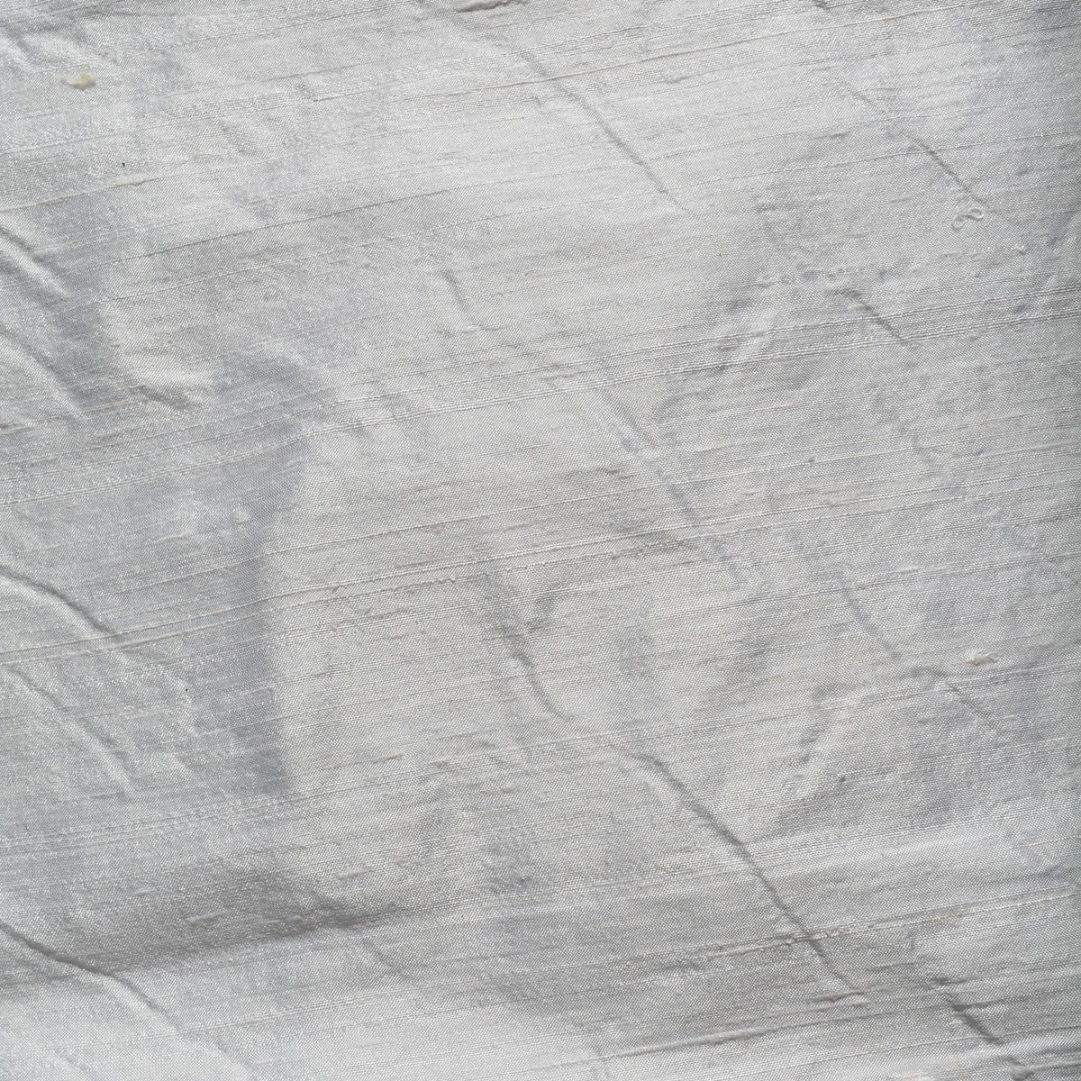 Silk Dupioni Fabric White 46" Wide Luxury Fabric | By the Yard