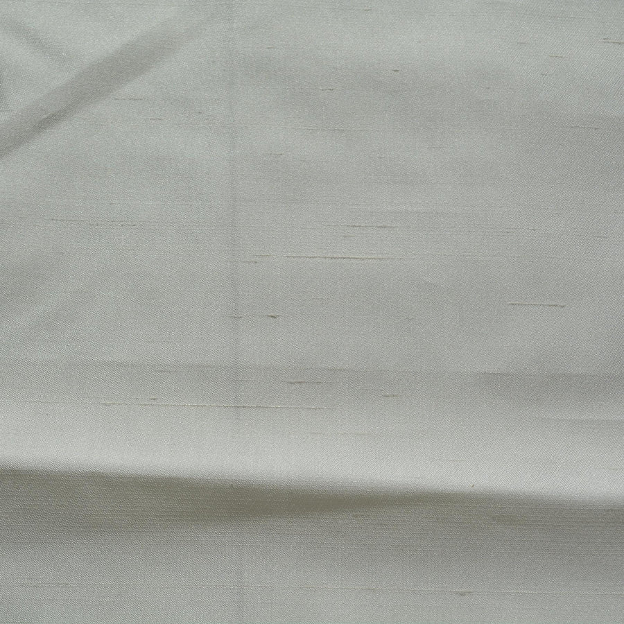 Silk Dupioni Fabric White 59" Wide Luxury Fabric | By the Yard