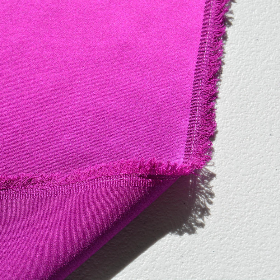 Silk Satin Fabric Purple 45" Wide Luxury Fabric | By the Yard