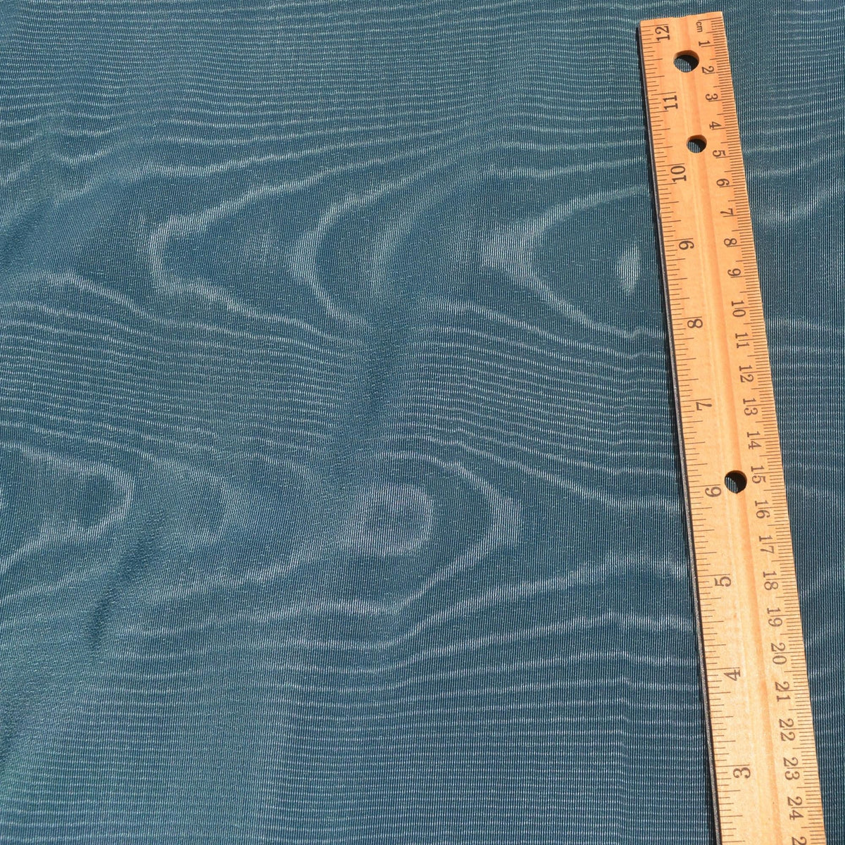 Dark Green Moiré — OEKO-TEX Recycled, 1 Yard