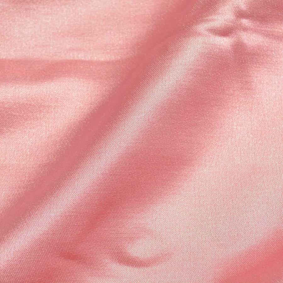 Pure Silk Crepe Back Satin Fabric | Pink Heavyweight Designer Deadstock | Dresses, Blouses, Special Occasion | By the Yard