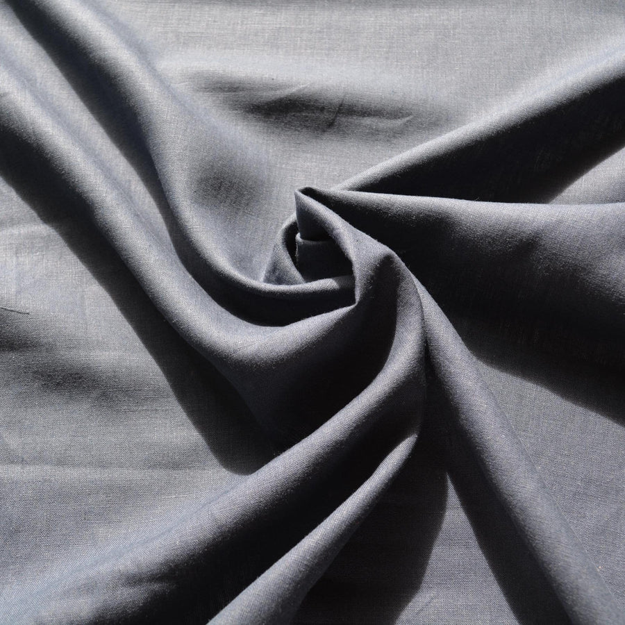 100% Linen Fabric Navy 62" Wide Dressmaking Tailoring | By the Yard