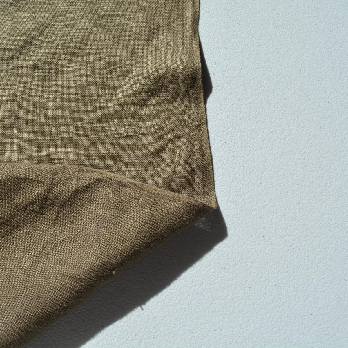100% Linen Fabric Army green 59" Wide Dressmaking Tailoring | By the Yard
