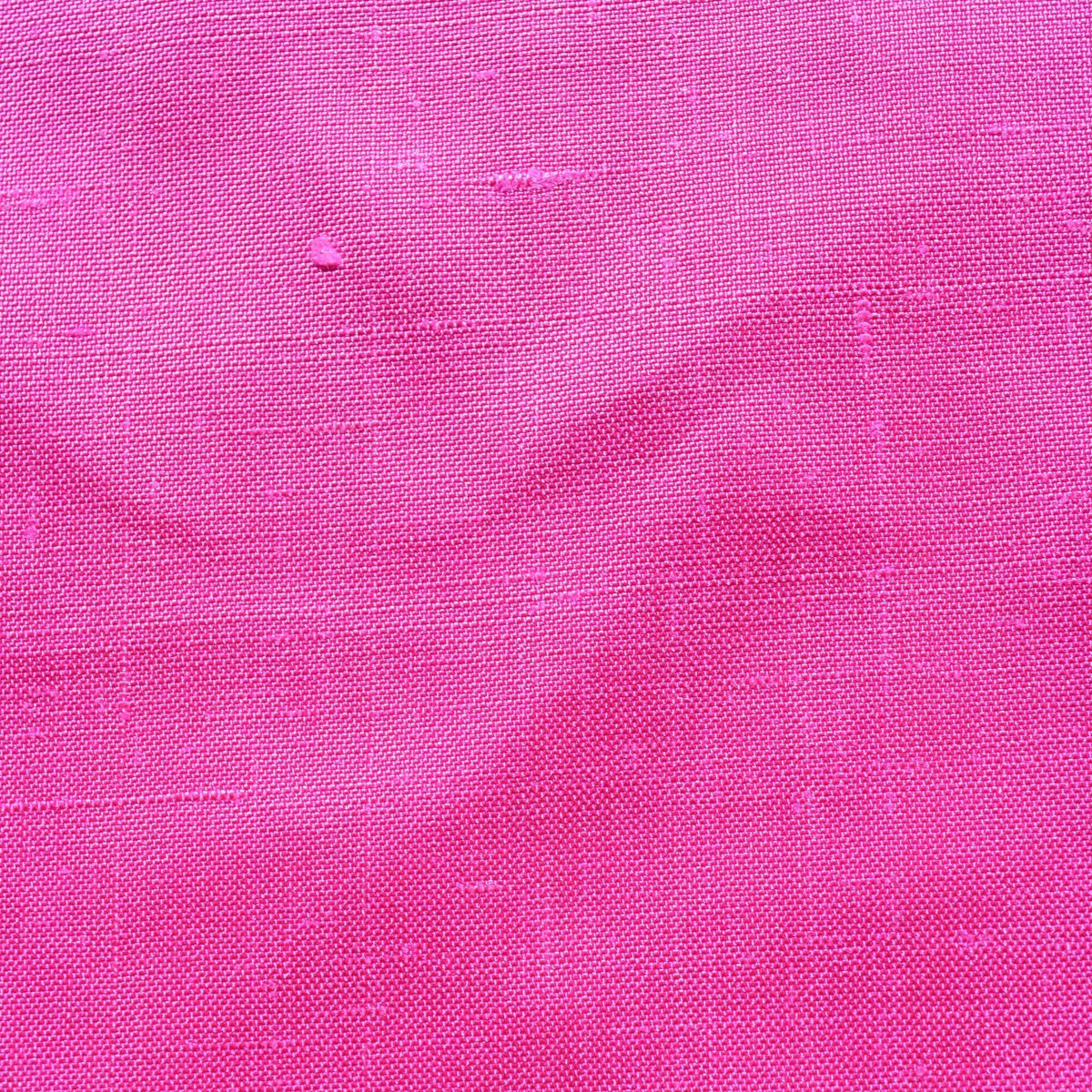 Silk Dupioni Fabric Pink 44" Wide Luxury Fabric | By the Yard