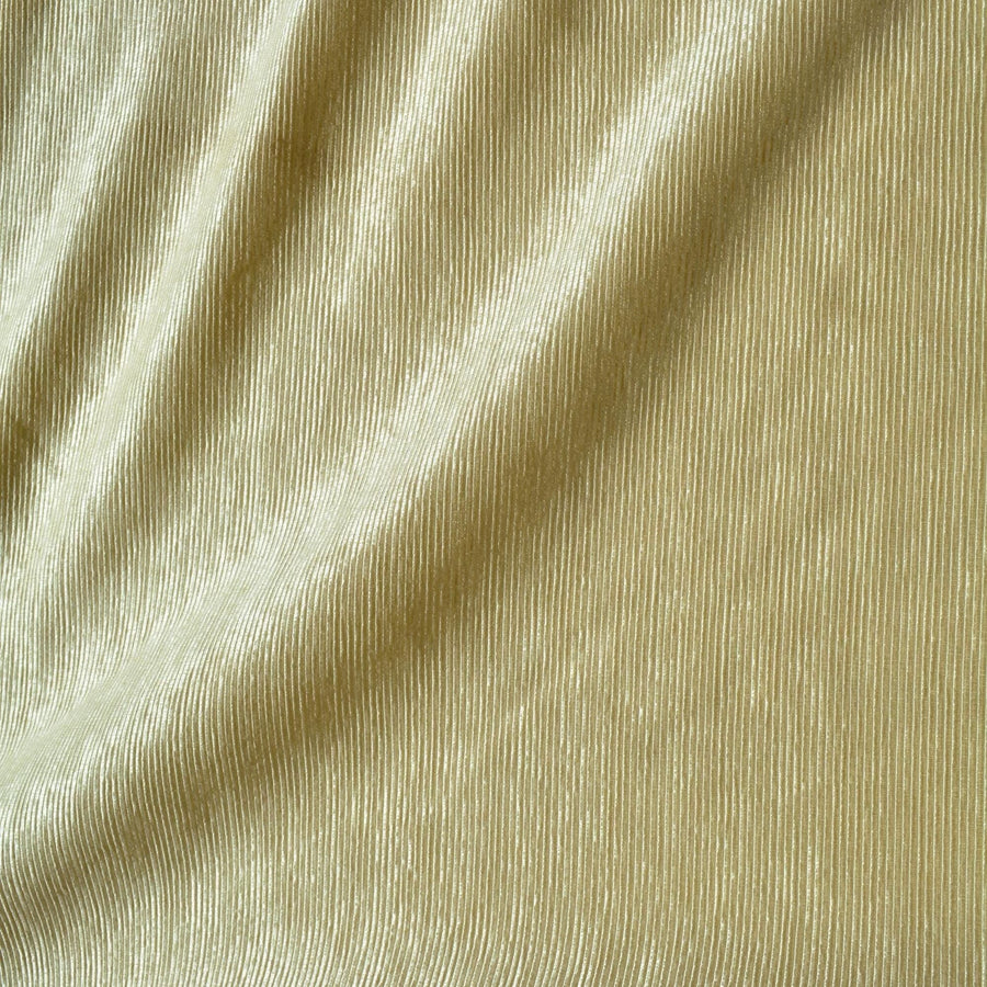 Silk Faille Fabric Cream Light Yellow Shiny Structured 56 Inch Wide | By the Yard