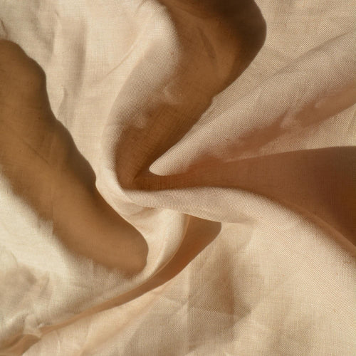 100% Linen Fabric Beige 58" Wide Dressmaking Tailoring | By the Yard