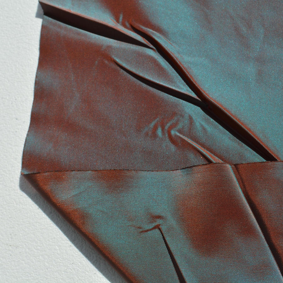 Two-Tone Taffeta Fabric | Designer Deadstock | By the Yard