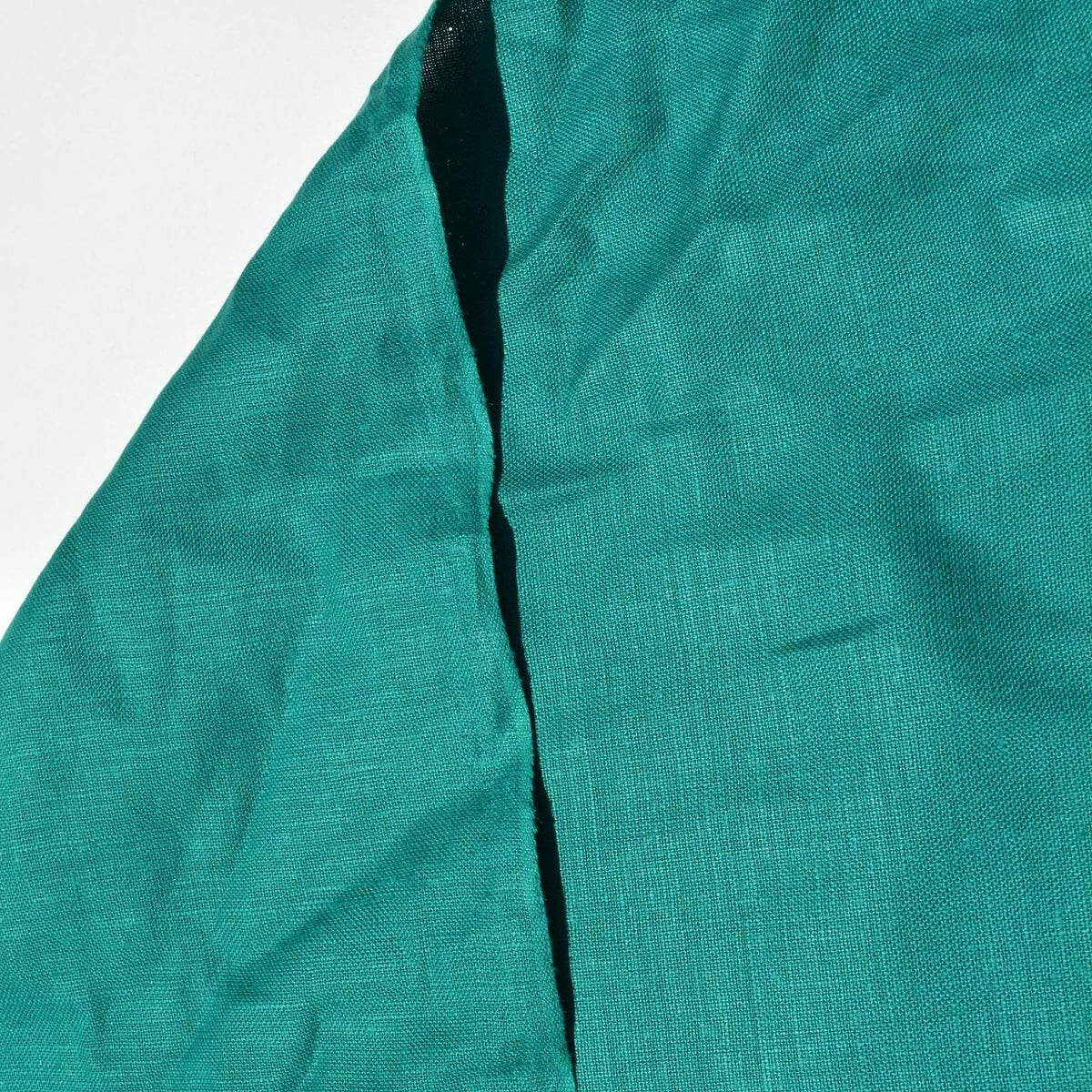 Green Linen Fabric | 100% Midweight Linen Solid Weave 60" Wide | Linen Yardage for Clothing, Summer Dresses, Home Décor 