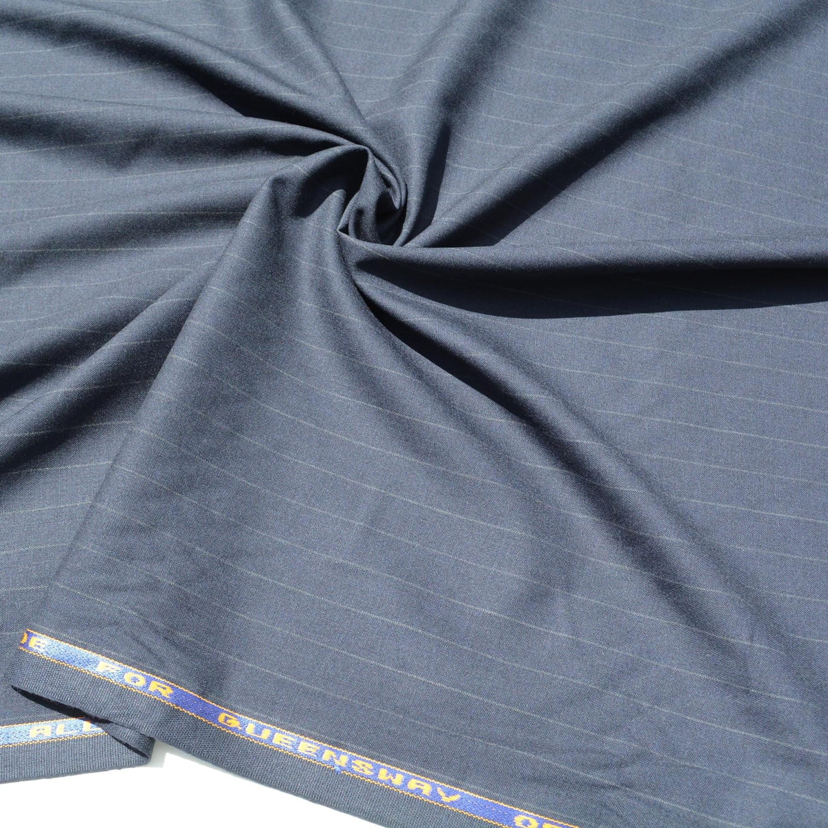 British Tasmanian Super 100s Wool Suiting Fabric | Made for Queensway England | Designer Deadstock | By the Yard