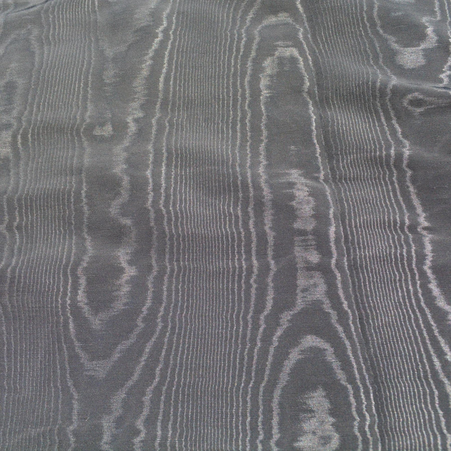 Black Moiré — OEKO-TEX Recycled, 1 Yard