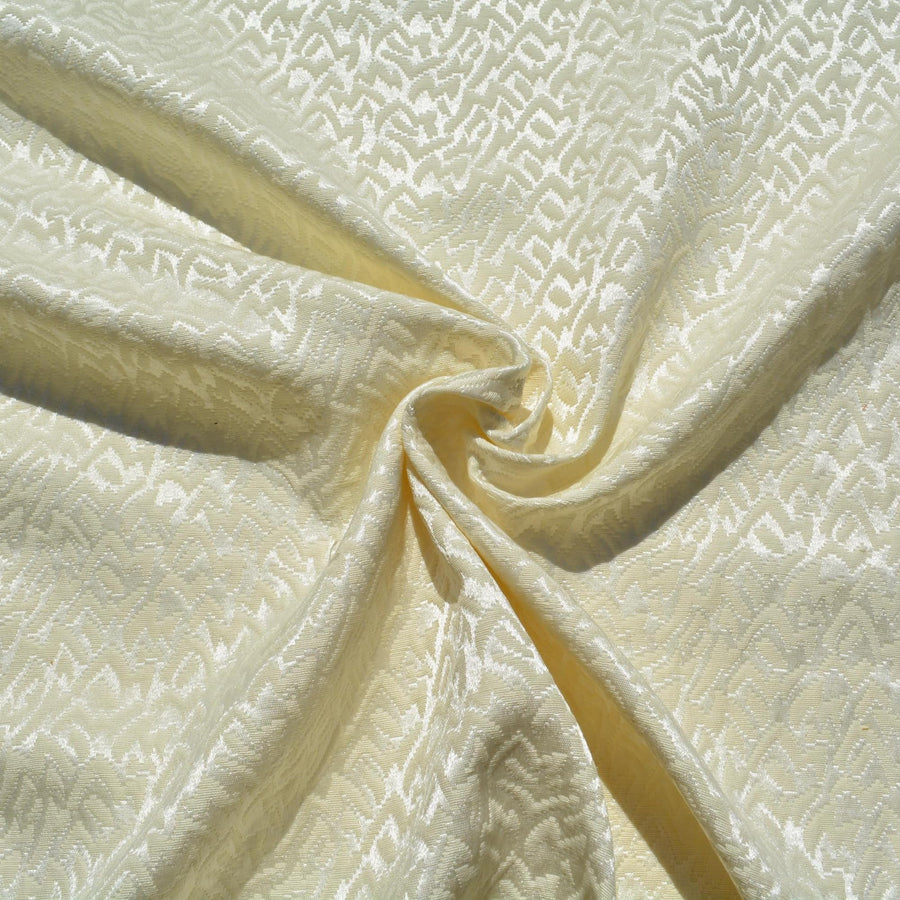 Silk Wool Brocade Fabric | Upholstery Fabric & Home Decor Textile | Curtain, Drapery, Pillow | By the Yard