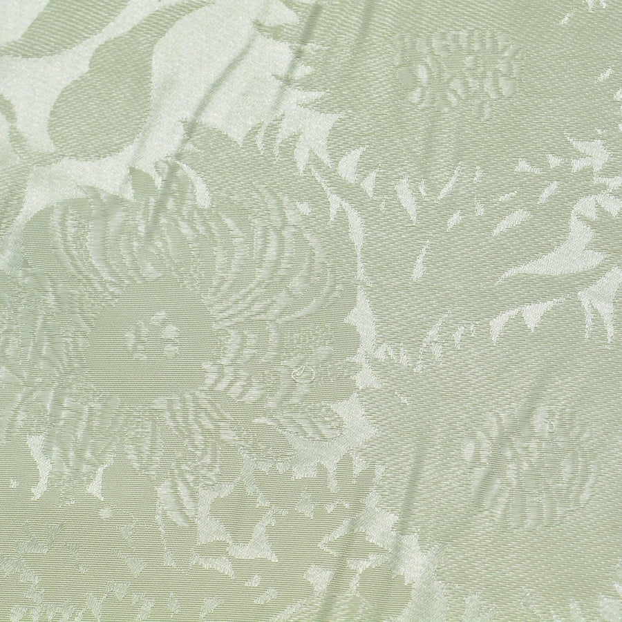 Silk Jacquard Fabric | 100% Silk Floral Pattern, 47.5” | Luxury Bridal & Dressmaking Fabric | By the Yard