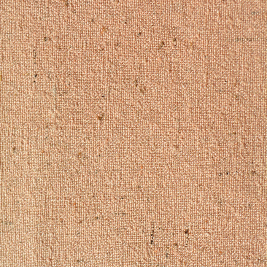 Raw Silk Noil Fabric Light pink melange Melange 36" Wide Luxury Fabric | By the Yard