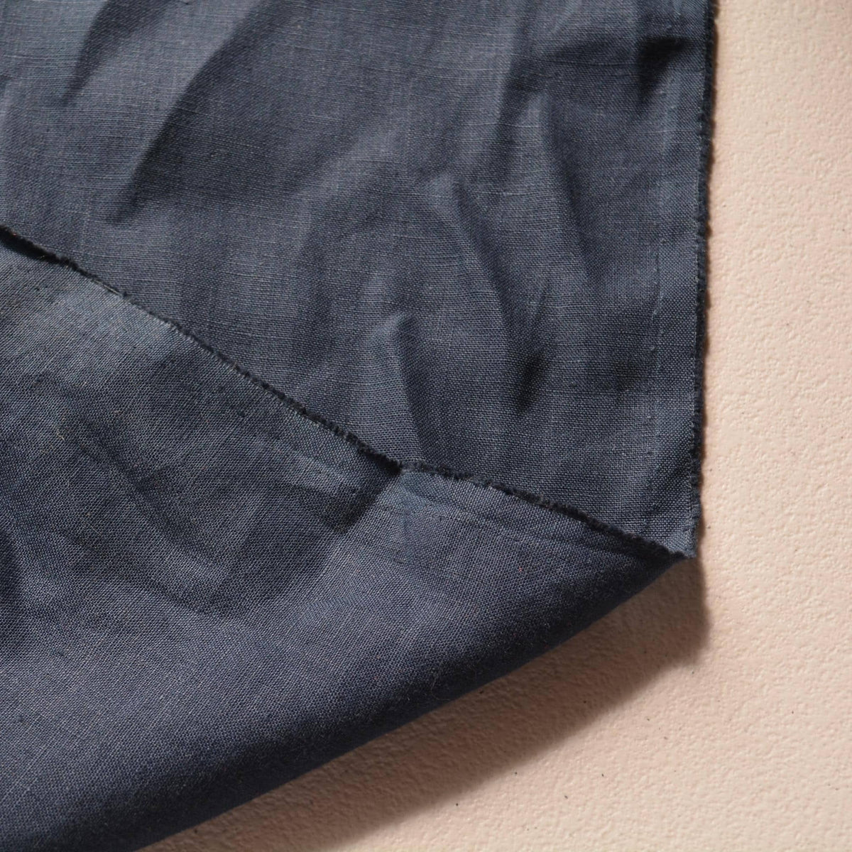 100% Linen Fabric Navy 62" Wide Dressmaking Tailoring | By the Yard