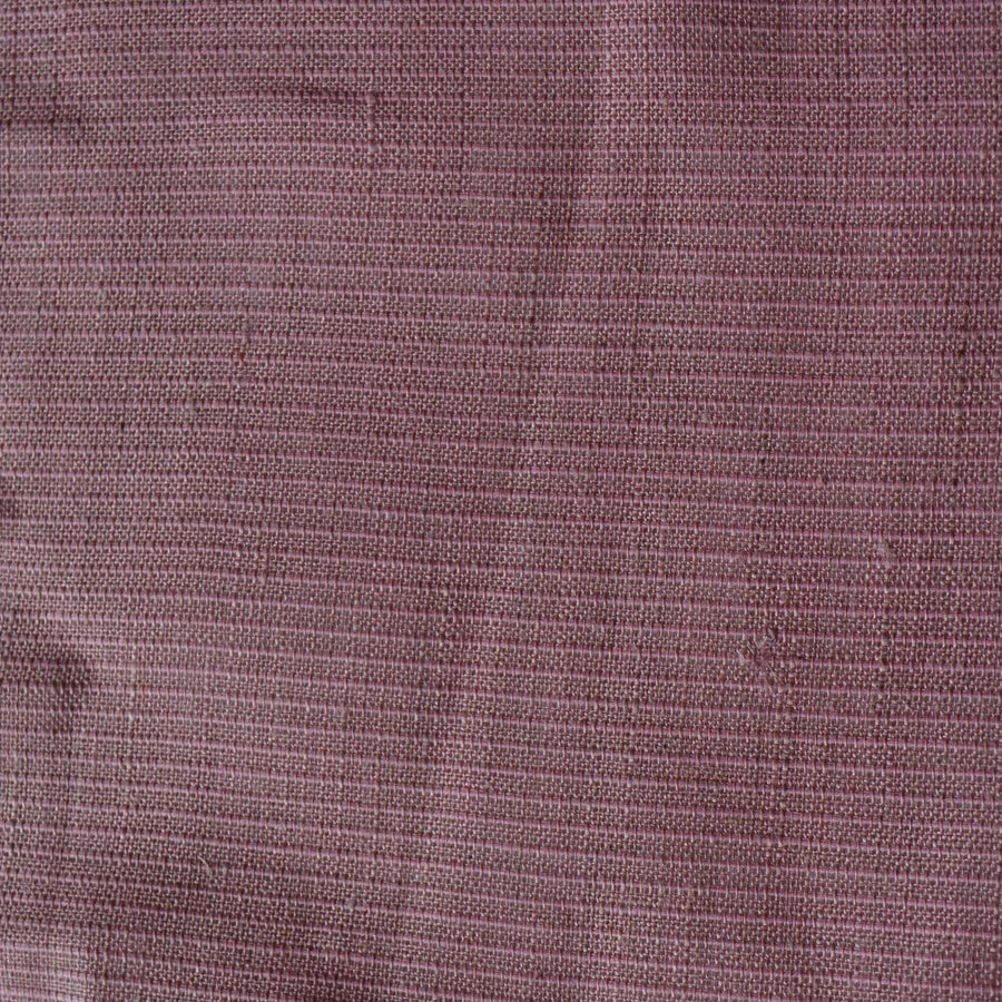 100% Linen Fabric Striped Mauve striped 35" Wide Dressmaking Tailoring | By the Yard