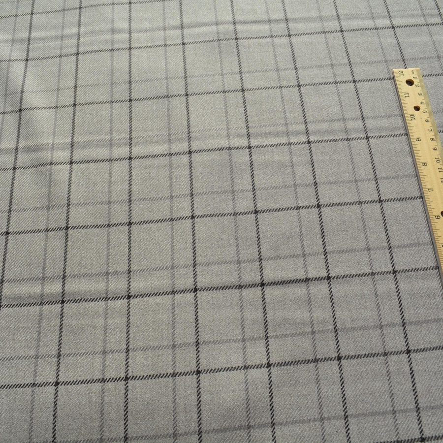 Winter Lightweight Wool Tweed Fabric | 100% Designer Wool, 61.5" Wide | Luxury Suiting, Jackets, Coats, Apparel Fabric