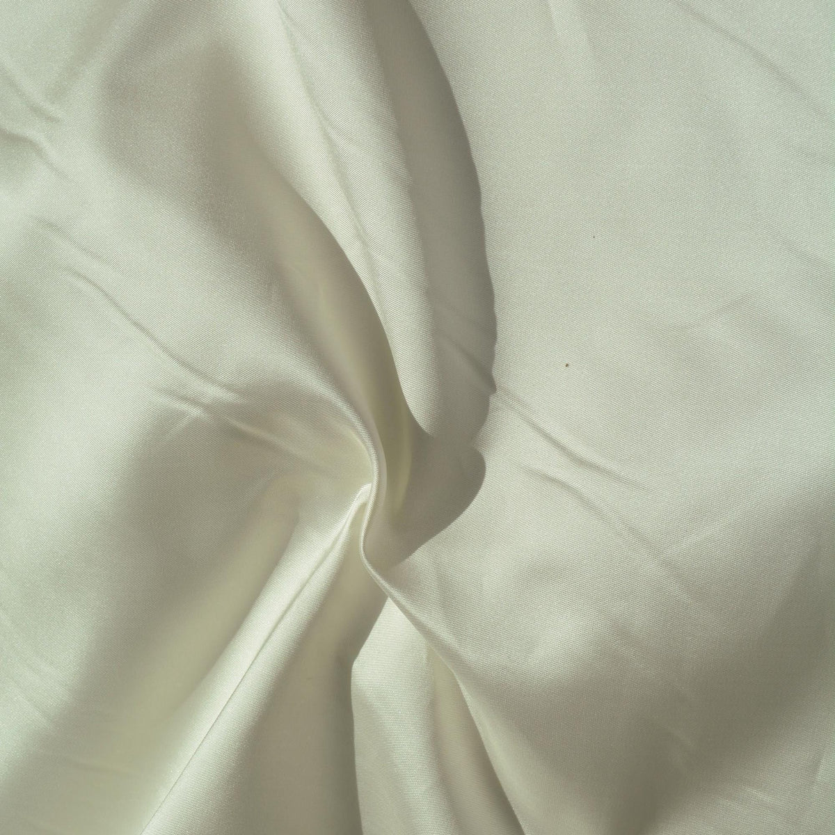 Heavyweight Faille Fabric White Poly Blend Structured 55.5 Inch Usable | By the Yard