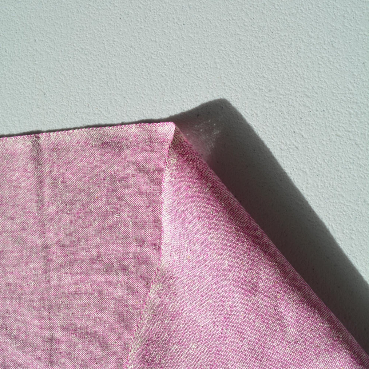 Raw Silk Noil Fabric Purple melange Melange 46" Wide Luxury Fabric | By the Yard