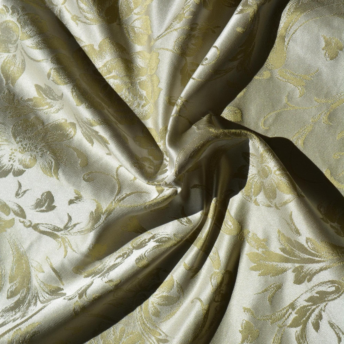 100% Silk Jacquard Fabric | Silk Double-Sided | Designer Fabric Yardage |By the Yard