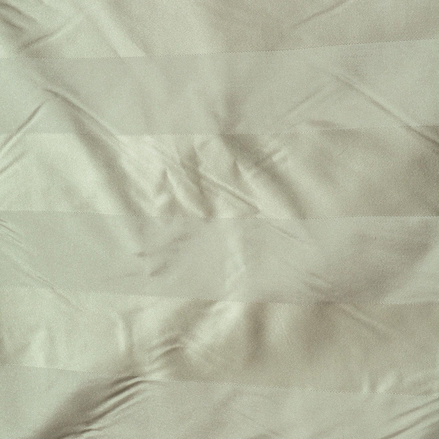 Silk Jacquard Fabric | 100% Silk Duchess Satin Tonal Striped Upholstery & Dressmaking Fabric | By the Yard