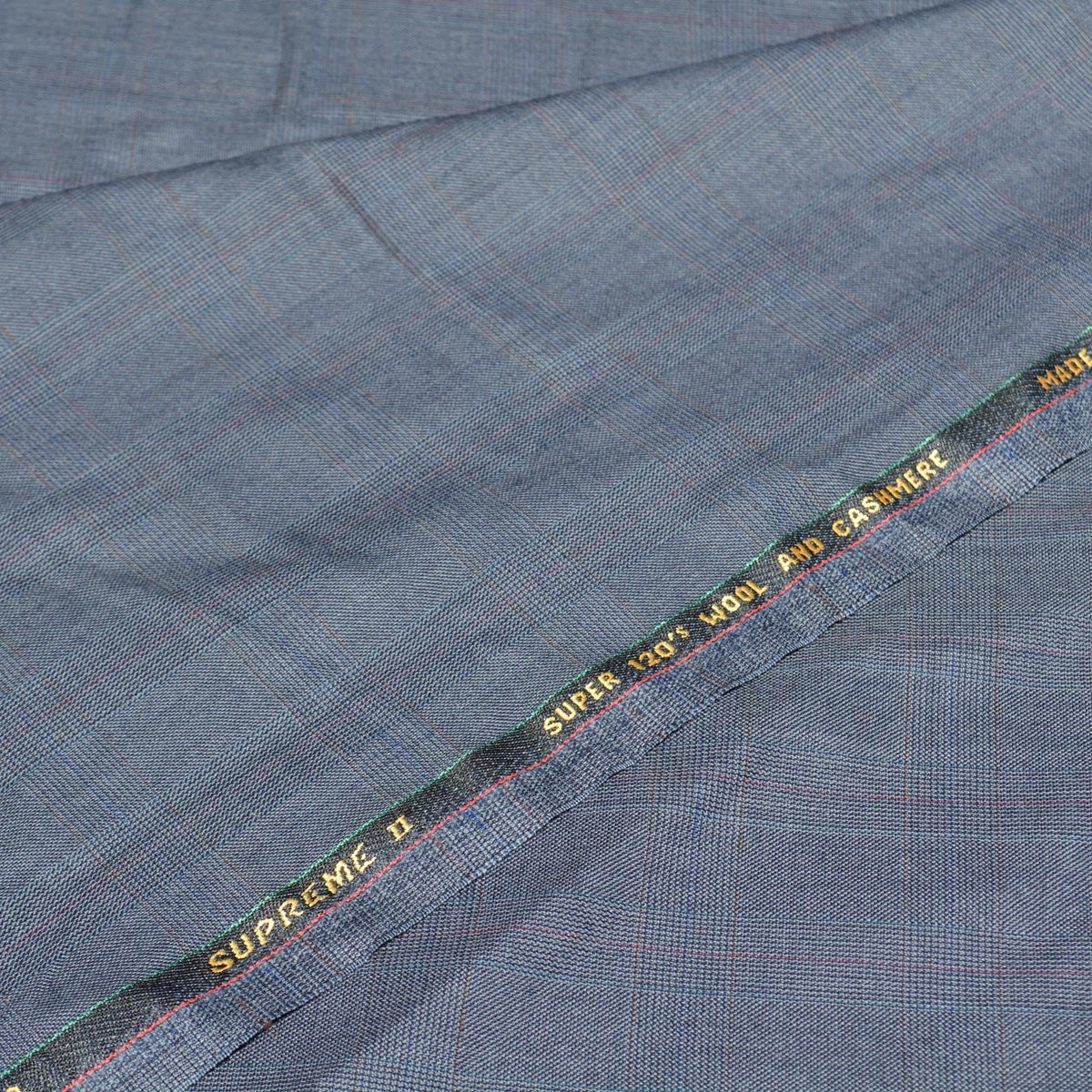 British Cashmere Super 120s Wool Fabric | Made In England | By the Yard