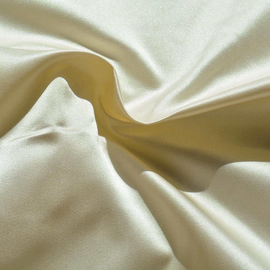 100% Silk Duchess Satin Fabric Cream Off White Bridal Heavyweight 58.5 Inch Usable | By the Yard