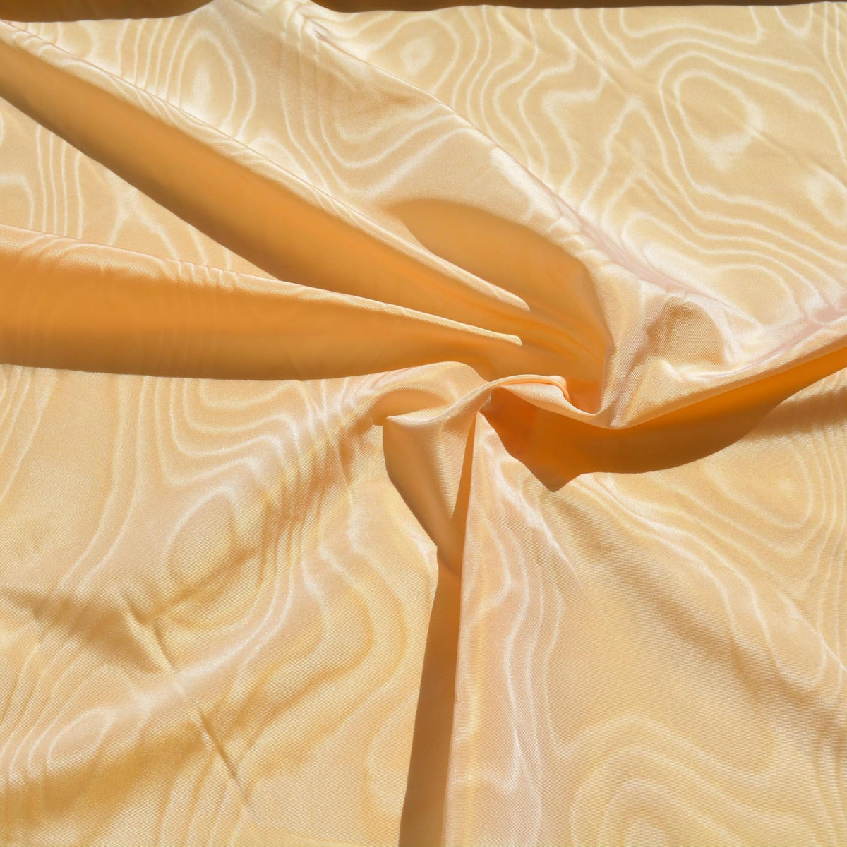Yellow Acetate Moiré | By the Yard