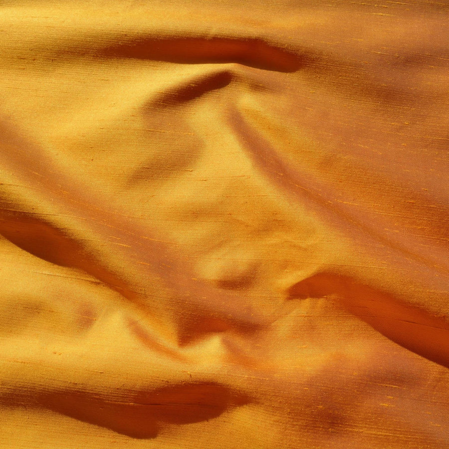 Silk Dupioni Fabric Two-tone yellow Two-tone 56" Wide Luxury Fabric | By the Yard