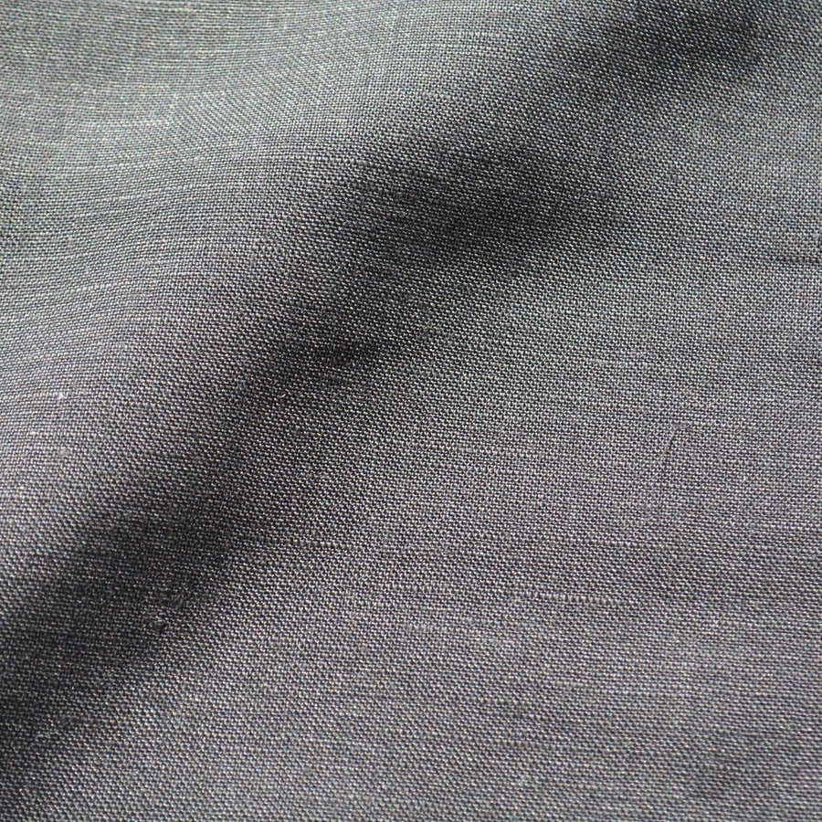 100% Linen Fabric Black 58" Wide Dressmaking Tailoring | By the Yard